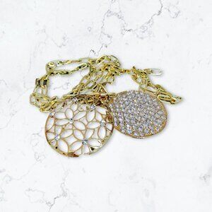 Rhinestone Pendant Necklace